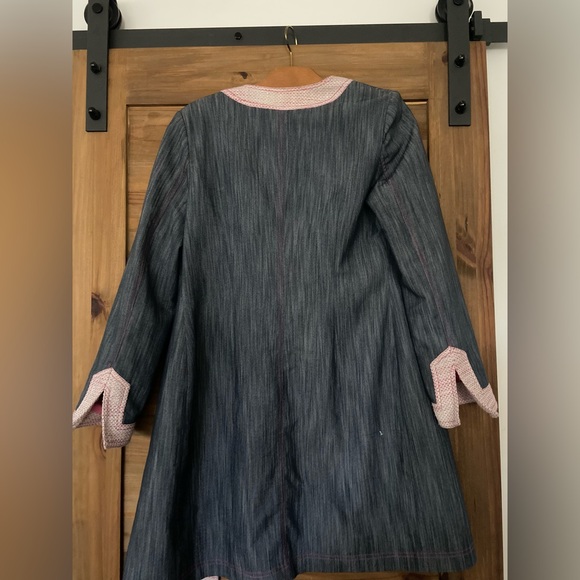 Della Spiga long blazer , original blazer , flower print , size 8 - Picture 12 of 12